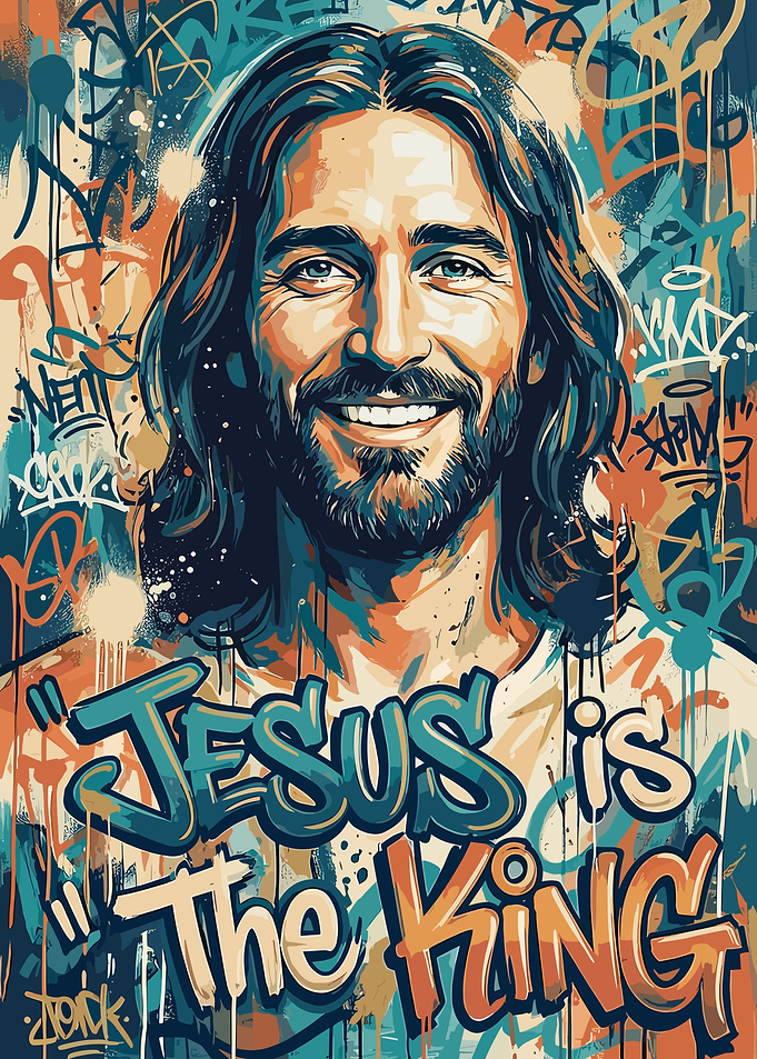 Jesus Graffiti Art