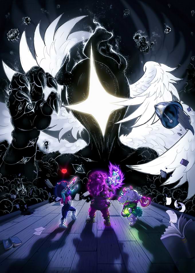 Fantasy Battle Against Cosmic Entity