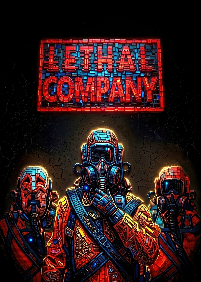 Lethal Company Mosaic Art