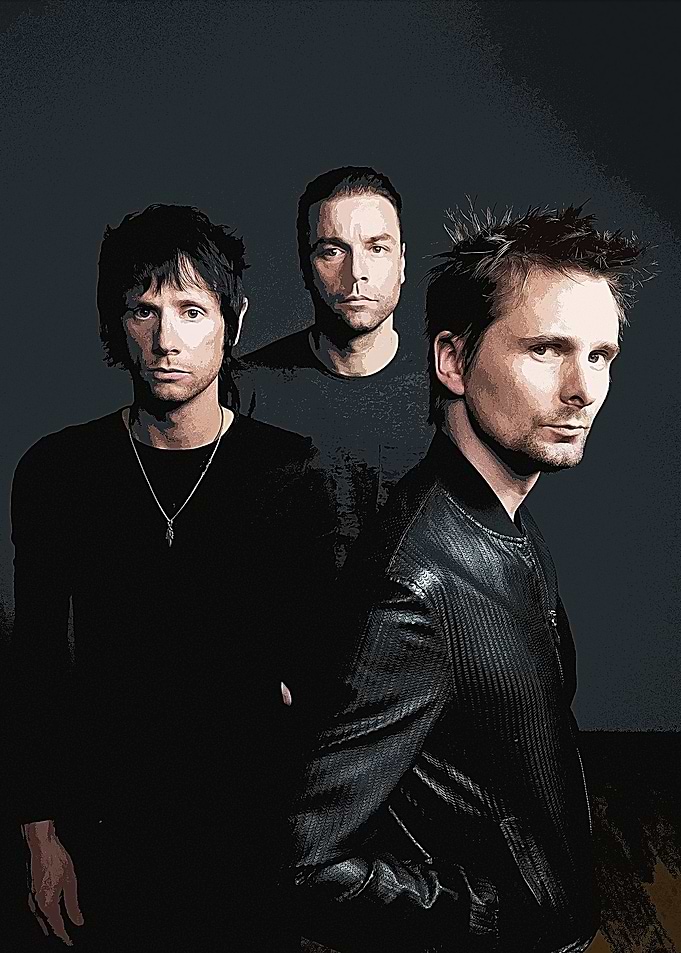 Muse band members portrait