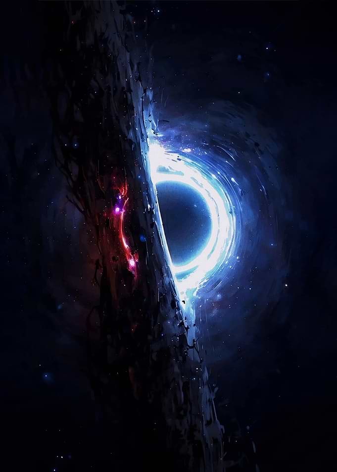 Cosmic Black Hole with Accretion Disk
