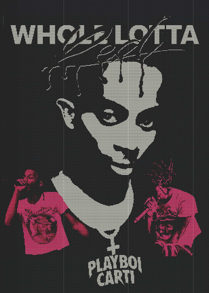 Playboi Carti Whole Lotta Red Poster