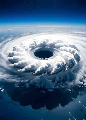 Hurricane from Space