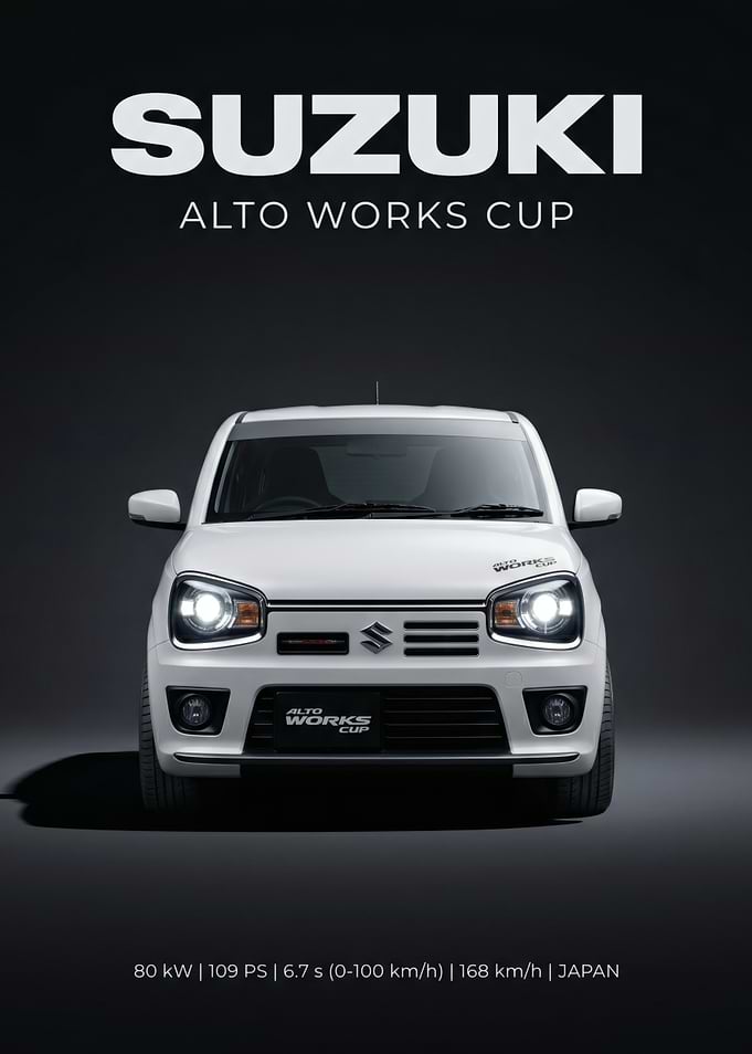 Suzuki Alto Works Cup Car