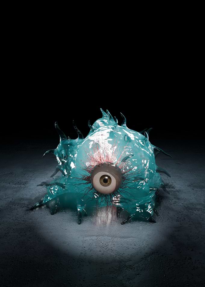 Monstrous Eye Creature