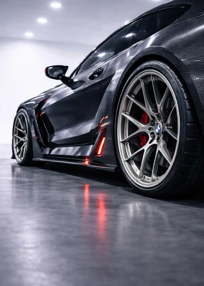 Custom Carbon Fiber Sports Car