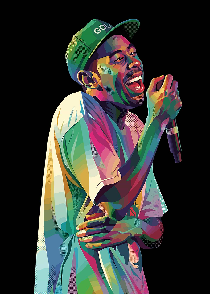 Tyler, The Creator Pop Art Portrait