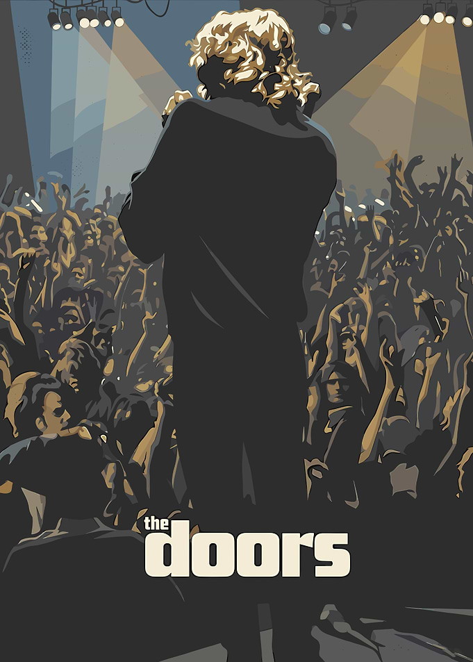 The Doors Band Concert Poster