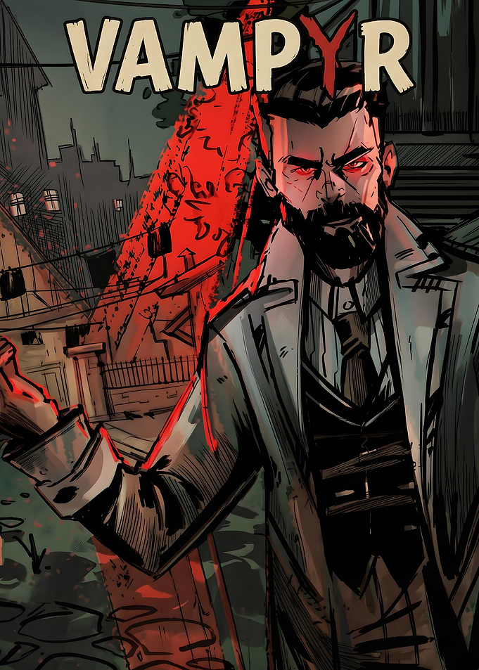 Vampyr Comic Cover Art