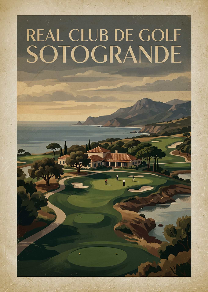 Real Club de Golf Sotogrande Poster