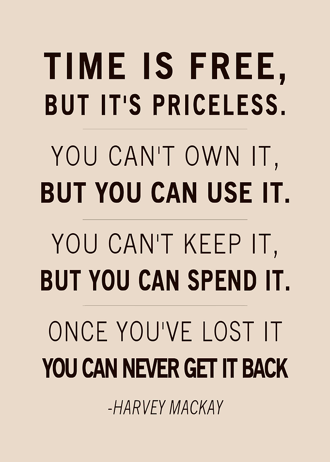 Time is Priceless Quote