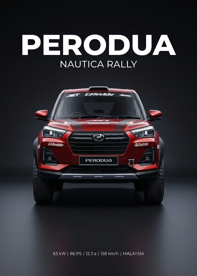 Perodua Nautica Rally Car