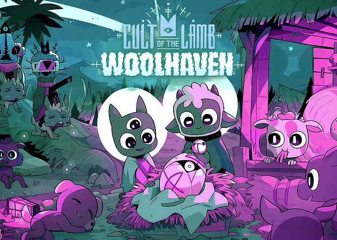 Cult of the Lamb Woolhaven Art
