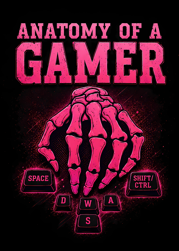 Anatomy of a Gamer Skeleton Hand