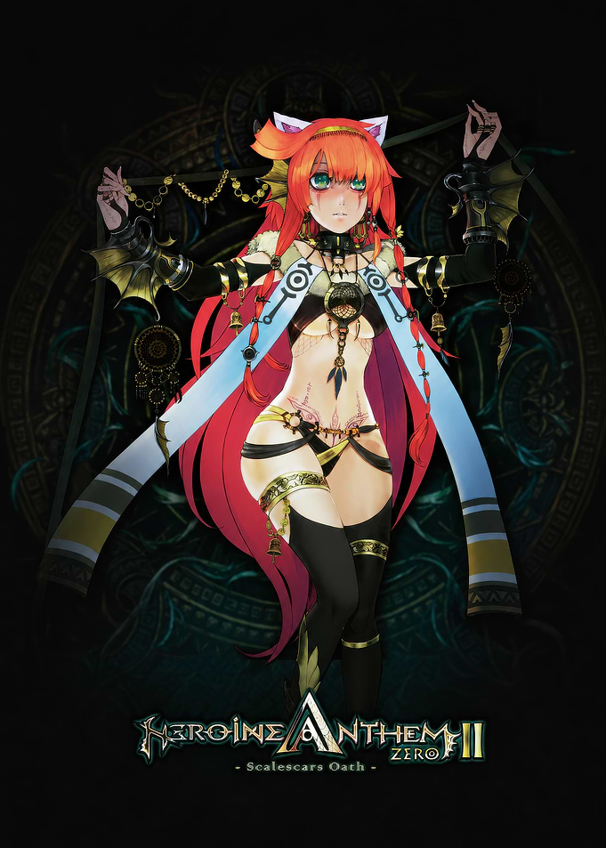 Heroine Anthem II Zero Character Art
