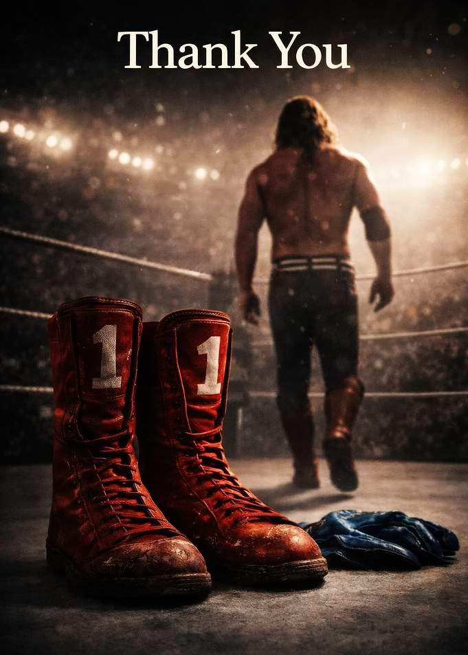 Wrestler's Boots and Thank You