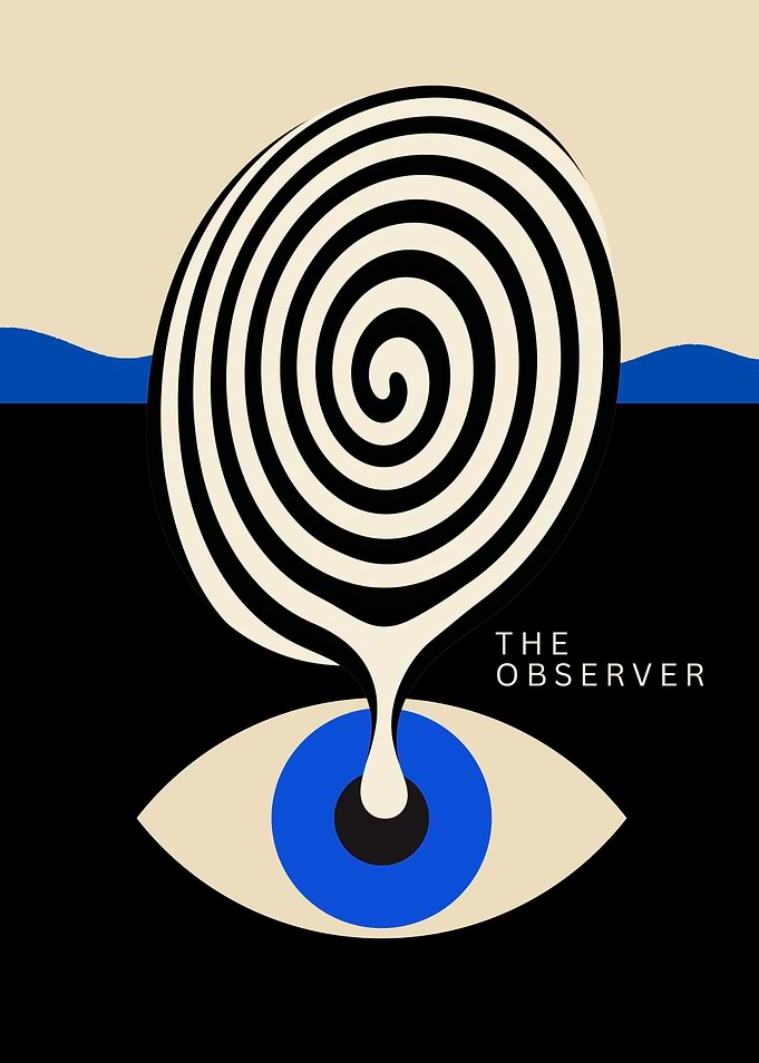 The Observer Eye and Spiral