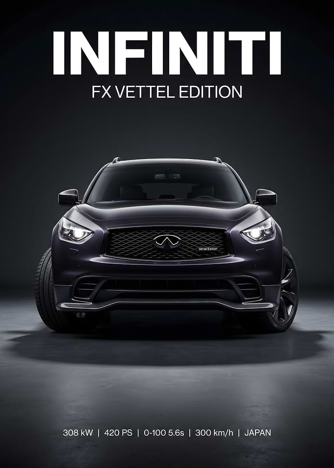 Infiniti FX Vettel Edition Car
