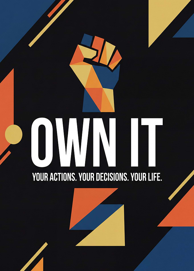 Own It motivational poster