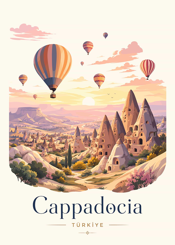 Cappadocia Hot Air Balloons at Sunrise