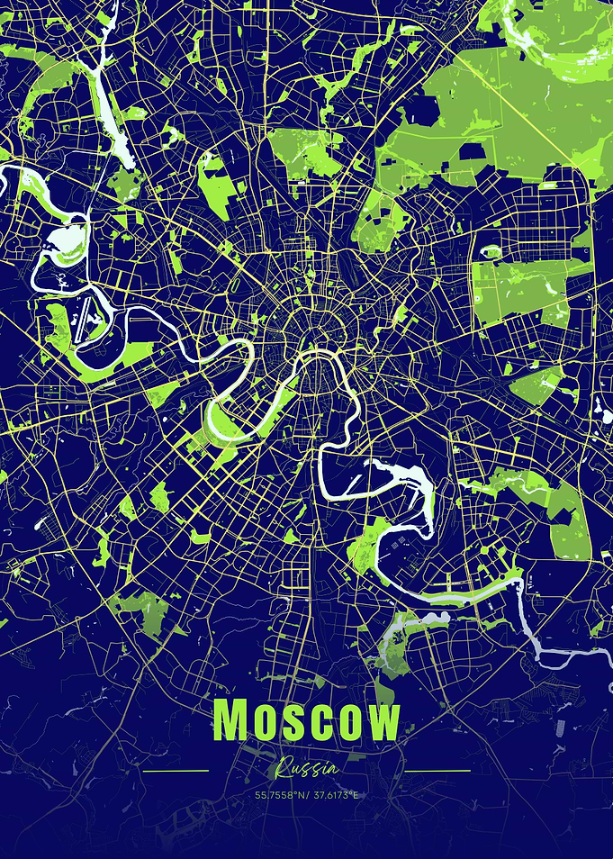 Moscow City Map
