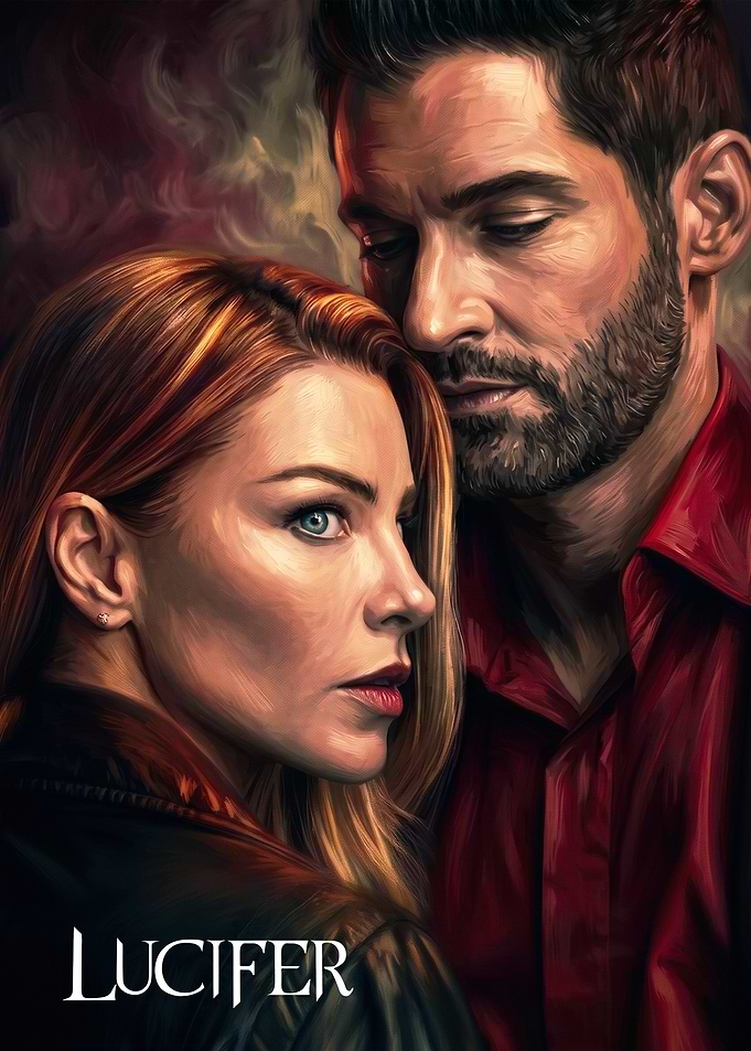 Lucifer and Chloe Art
