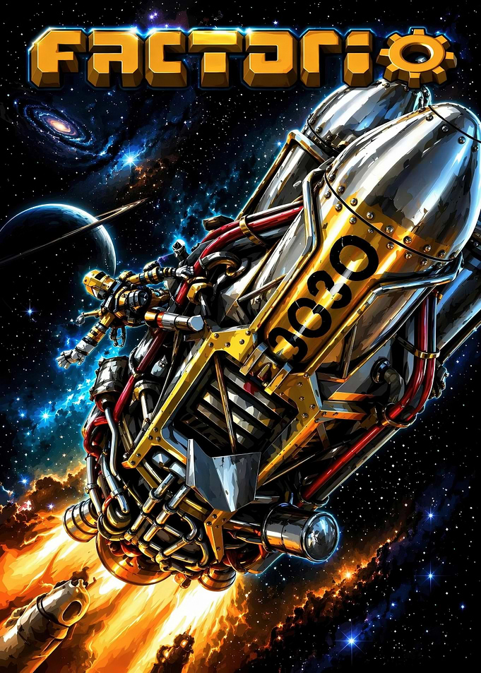 Factorio Game Art