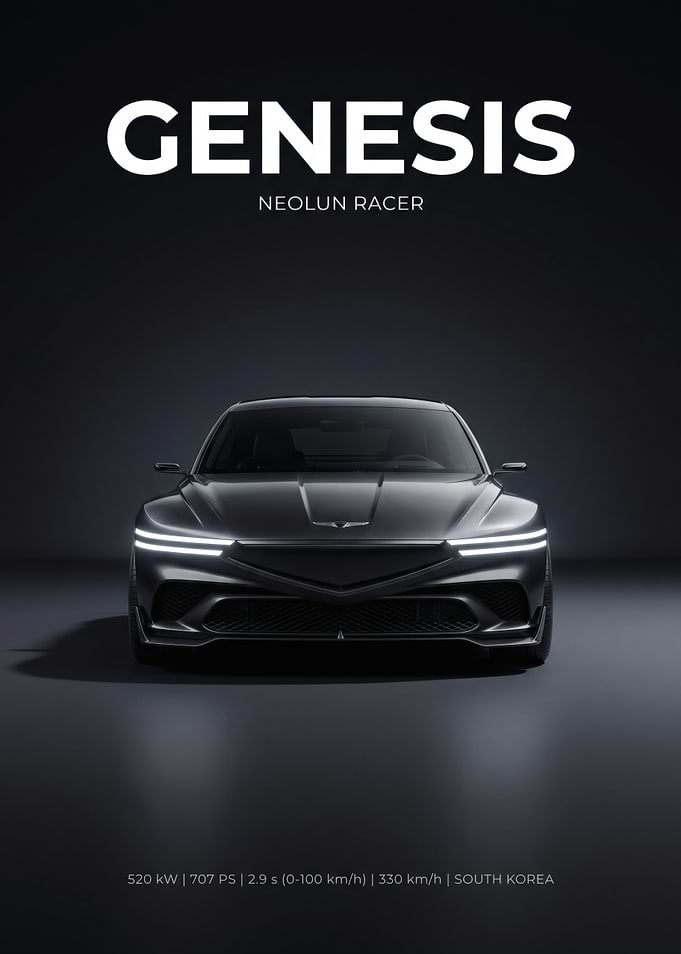 Genesis Neolun Racer Concept Car