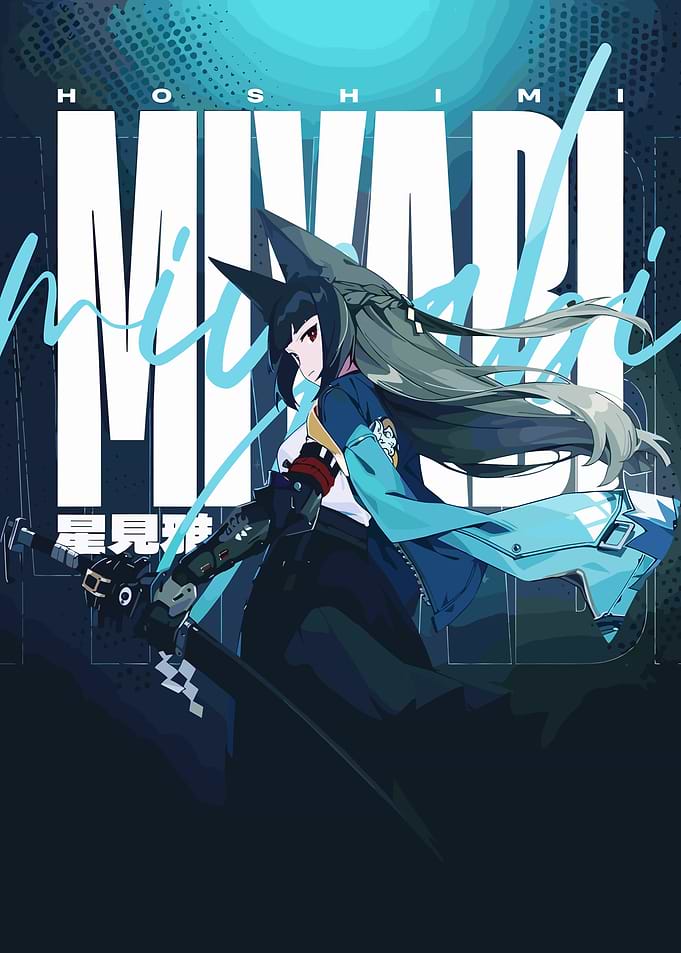 Anime Character with Sword