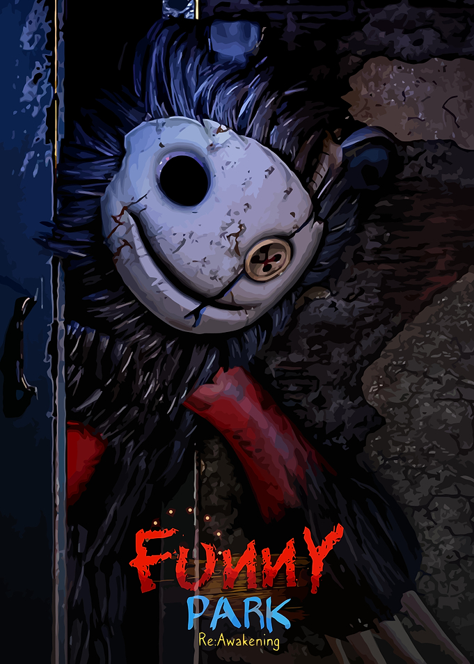 Funny Park Horror Game Art