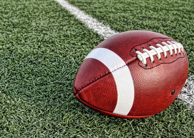 American Football on Field