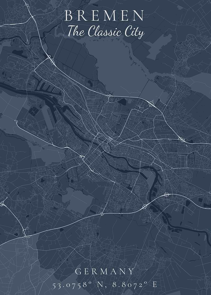Bremen City Map