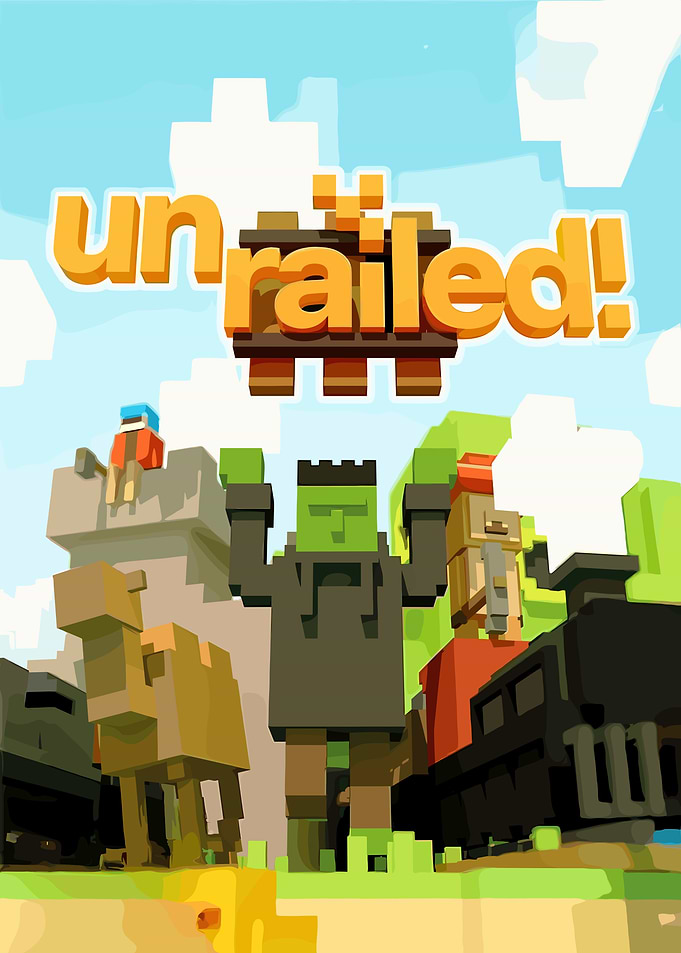 Unrailed! Game Cover Art