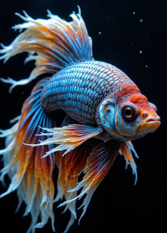 Betta Fish Portrait