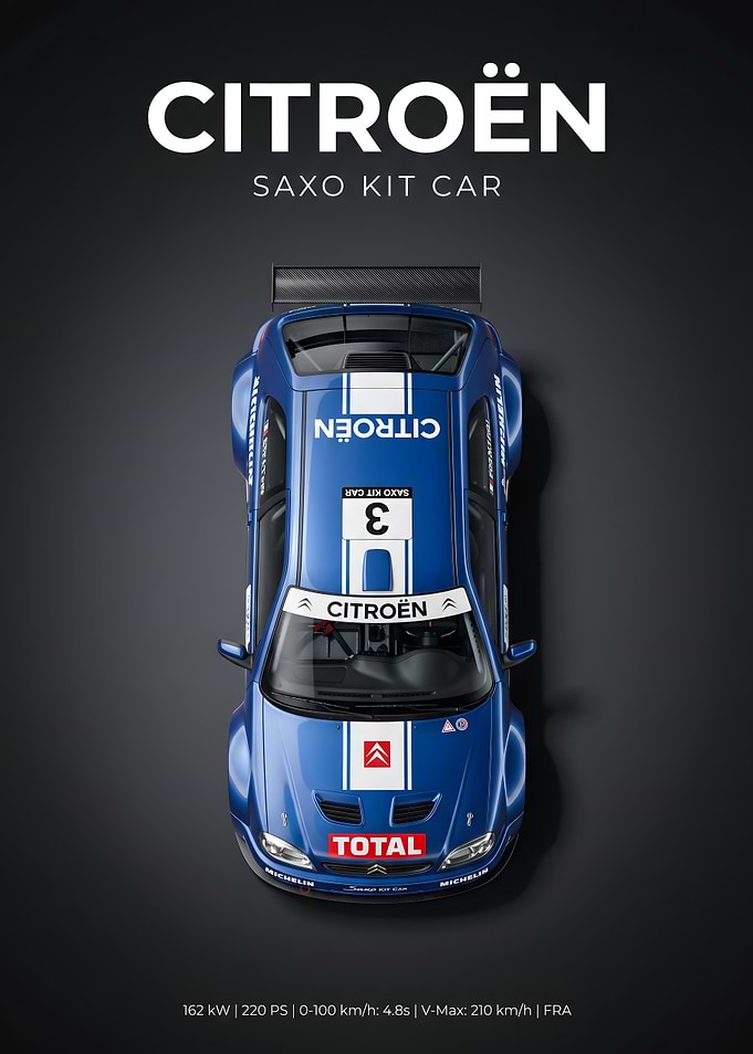 Citroën Saxo Kit Car Top View