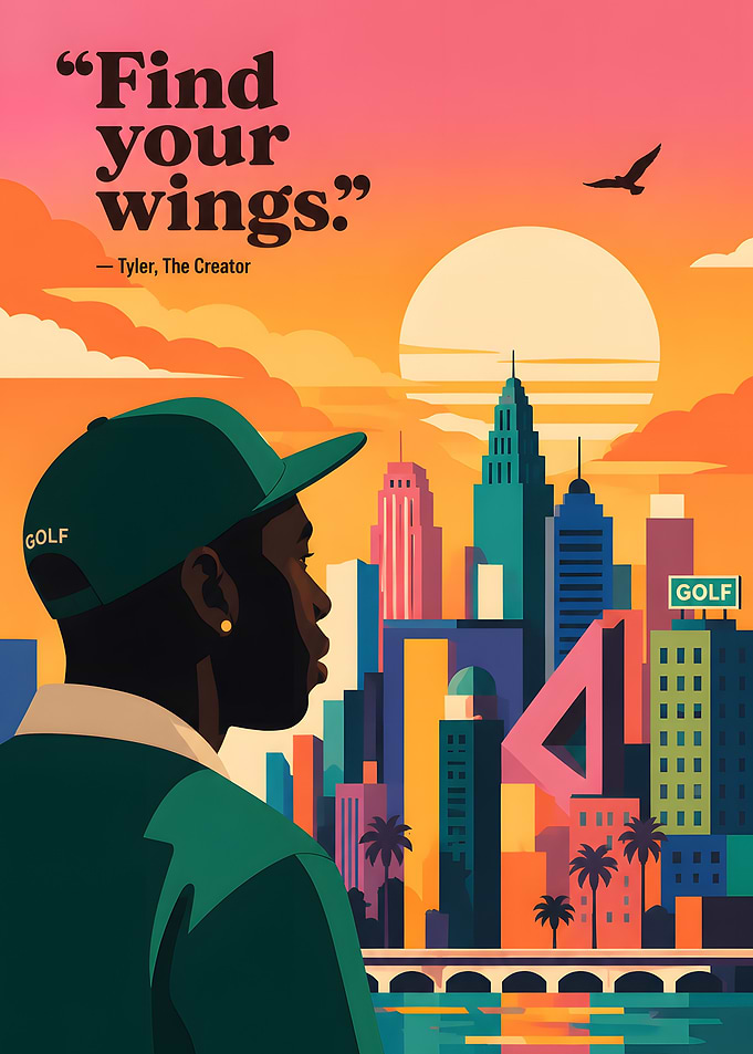 Tyler, The Creator 'Find Your Wings' Poster