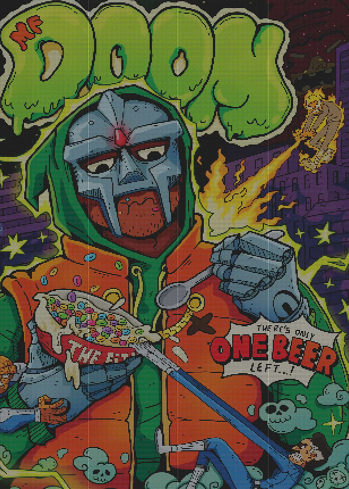 MF DOOM Eating Cereal