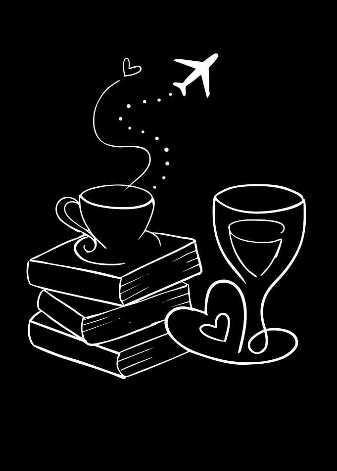 Coffee, Books, Wine, and Travel