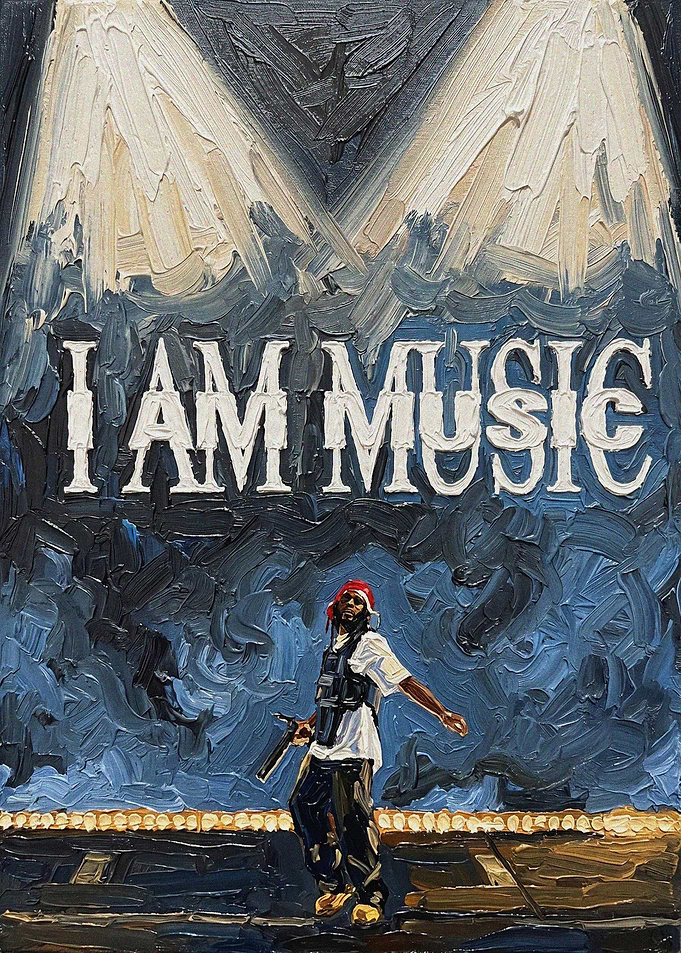 I AM MUSIC Painting