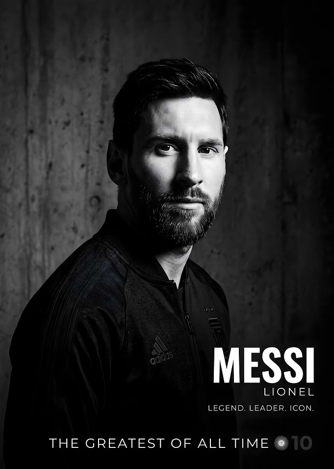 Lionel Messi Portrait