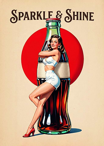 Sparkle & Shine Pin-Up