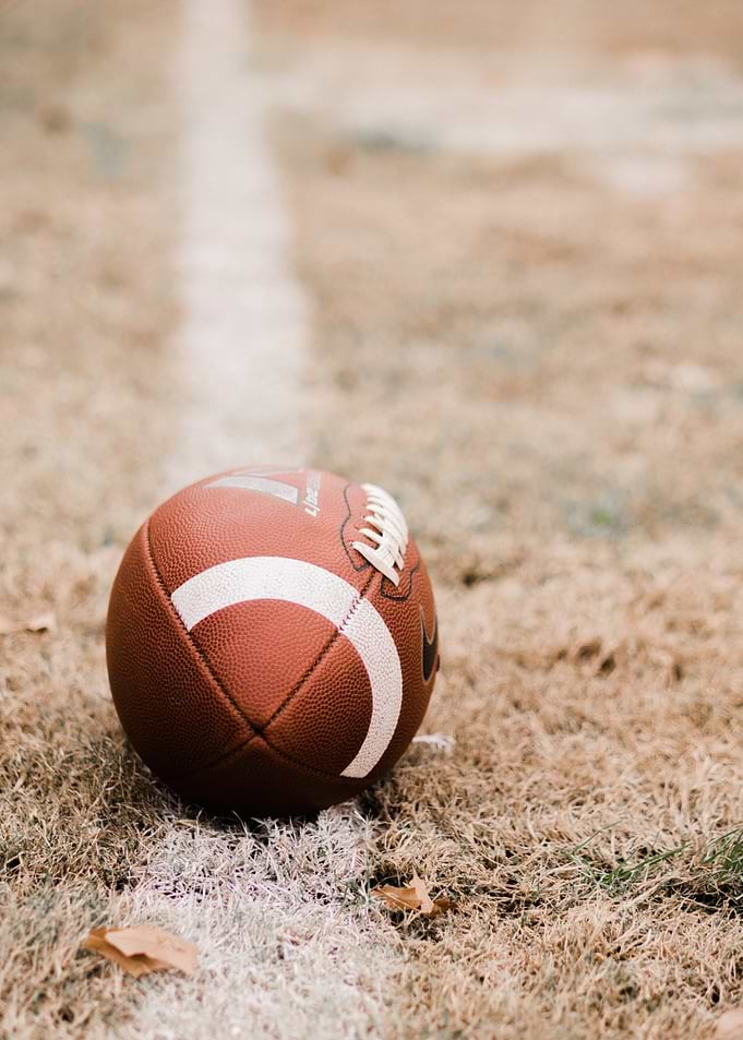 American Football on a Field