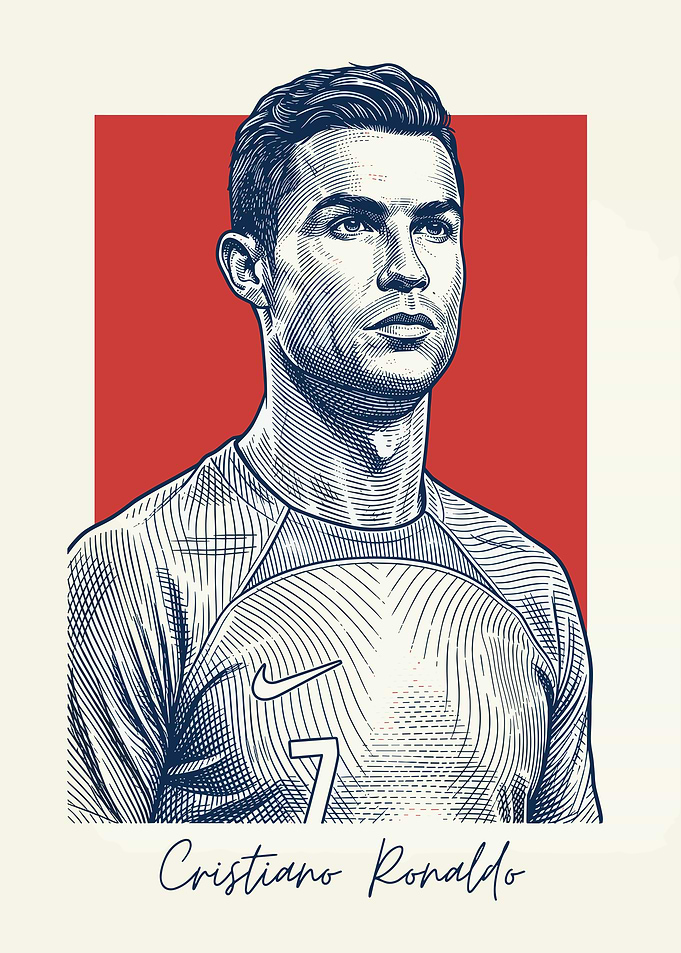 Cristiano Ronaldo Portrait