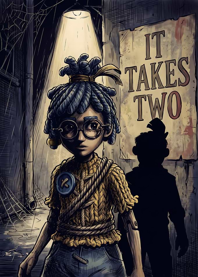 It Takes Two Game Poster