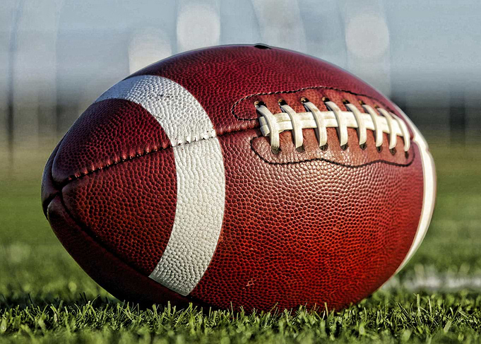 American Football on Grass