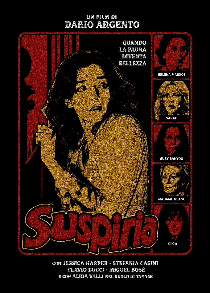 Suspiria Dario Argento Movie Poster