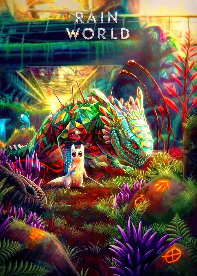 Rain World Game Art