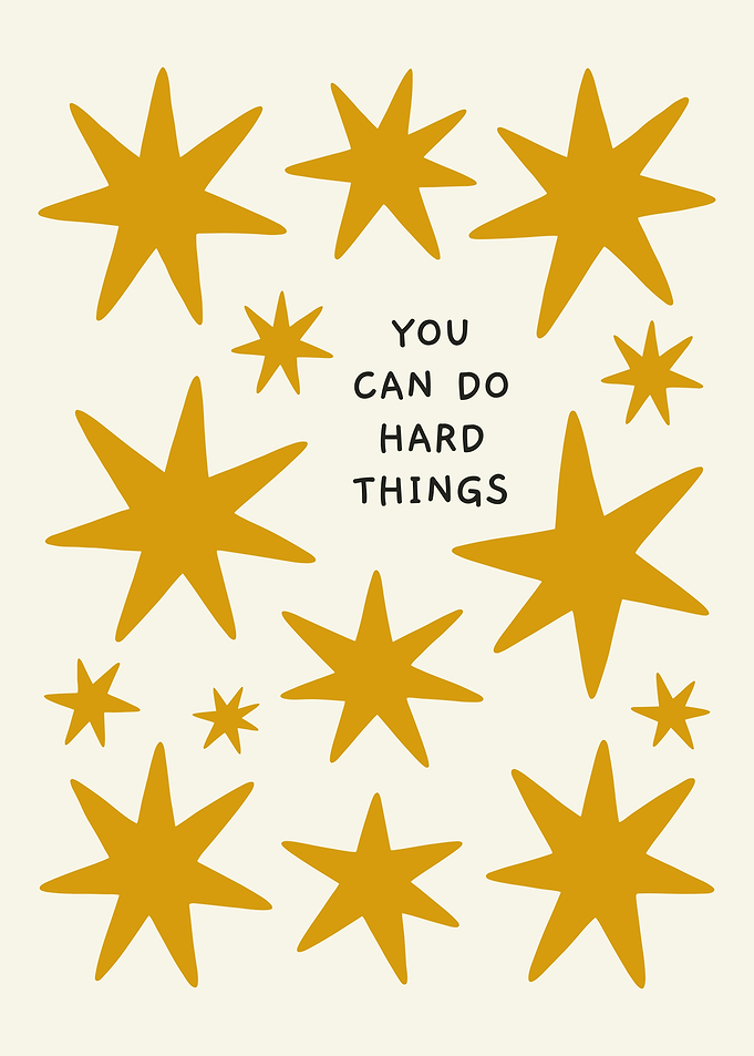 You Can Do Hard Things Stars
