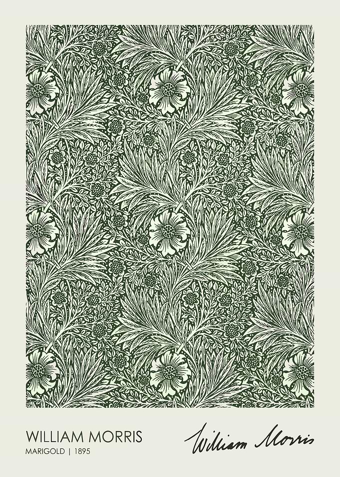 William Morris Marigold Pattern