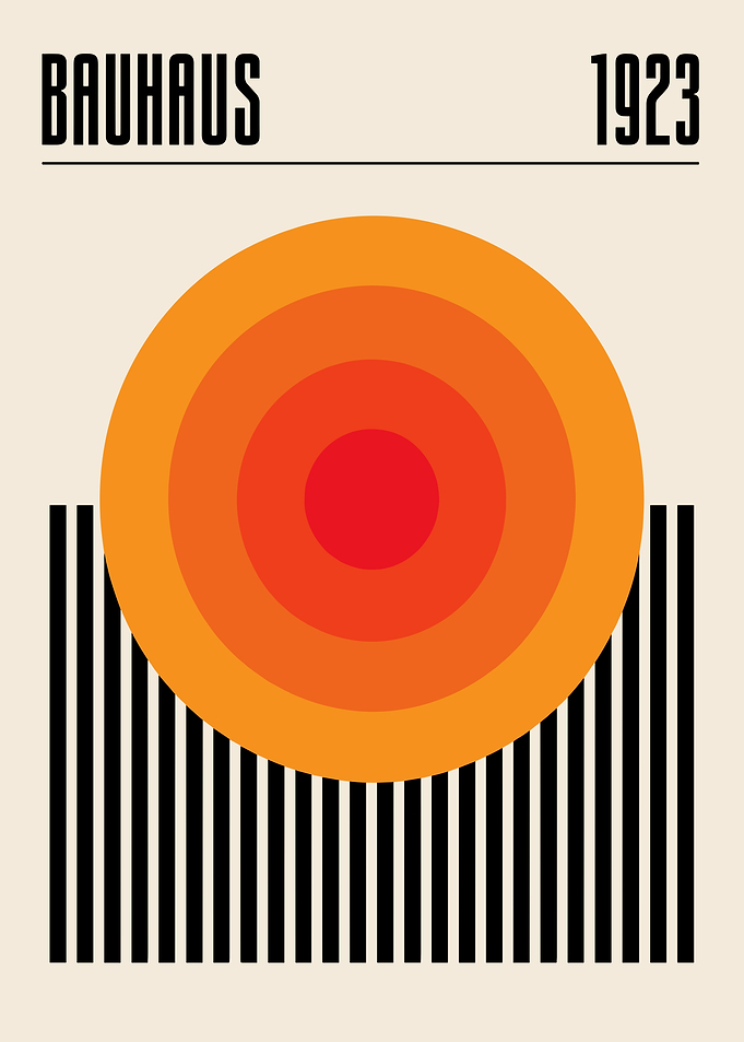 Bauhaus 1923 Poster